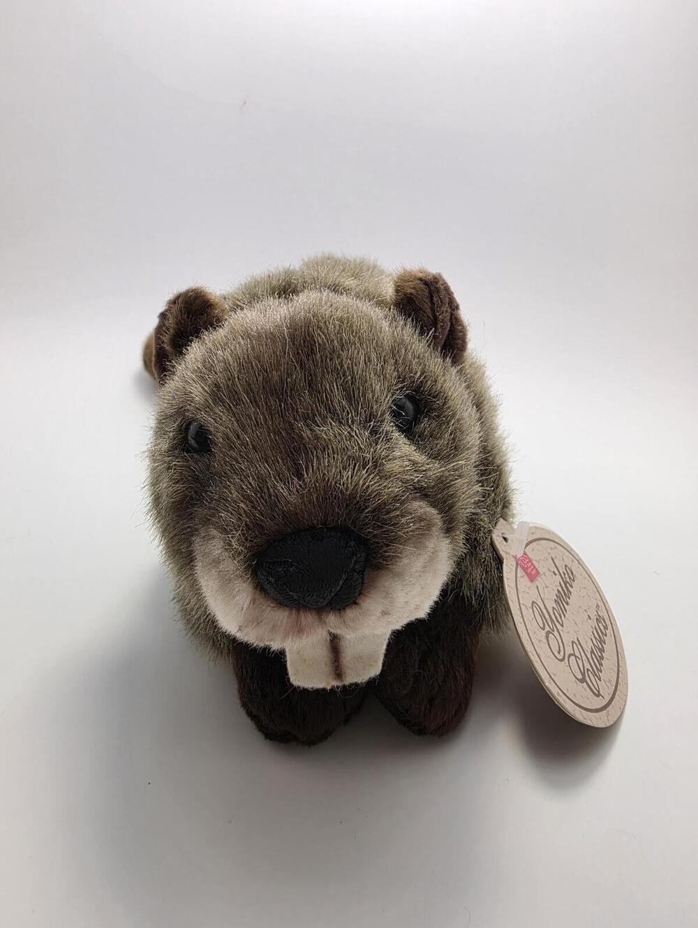 Russ Yomiko Classics Beaver Plush, Vintage (9 inch) New with Tags
